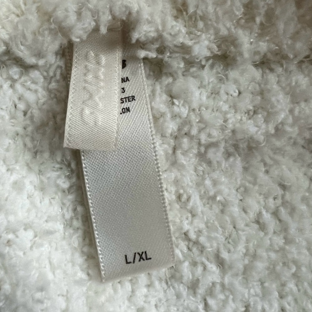 SKIMS Cozy Knit Tank in Bone Loungewear Plush - Picture 4 of 4